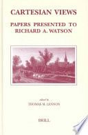 Cartesian views papers presented to Richard A. Watson /