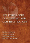 APA ethics code commentary and case illustrations /