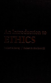 An introduction to ethics.