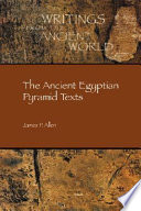 The ancient Egyptian pyramid texts