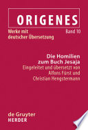 Origenes Werke mit deutscher Übersetzung.