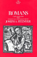 Romans : a new translation with introduction and commentary /