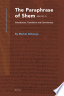 The paraphrase of Shem (NH VII, 1) introduction, translation, and commentary /