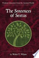 The sentences of Sextus