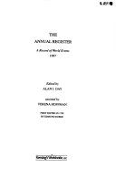 The annual register : a record of world events 1997 /