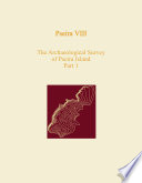 Pseira VIII the archaeological survey of Pseira Island, part 1 /
