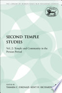 Second Temple studies.