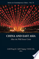 China and East Asia after the Wall Street crisis /