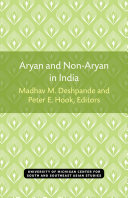 Aryan and Non-Aryan in India /