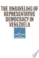 The unraveling of representative democracy in Venezuela