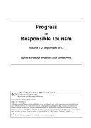 Progress in responsible tourism