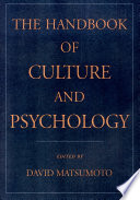 The handbook of culture and psychology.