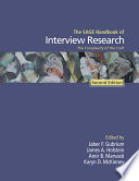 The SAGE handbook of interview research : the complexity of the craft /