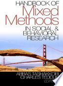 Handbook of mixed methods in social and  behavioral research. /