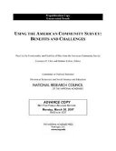 Using the American community survey benefits and challenges  /