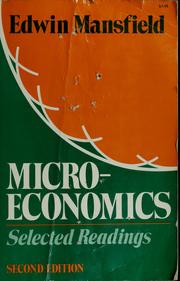 Microeconomics : selected readings.