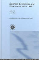 Japanese economics and economists since 1945