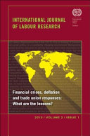 Financial crises, deflation and trade union responses what are the lessons?.