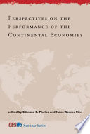 Perspectives on the performance of the continental economies