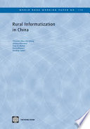 Rural informatization in China
