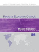 Regional economic outlook Western Hemisphere /