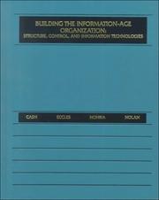 Building the information-age organization : structure, control, and information technologies /
