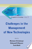 Challenges in the management of new technologies