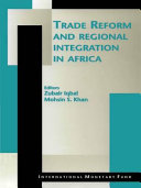 Trade reform and regional integration in Africa