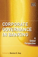 Corporate governance in banking : a global perspective /
