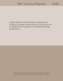 United States : financial sector assessment program-detailed assessment of observance on the Basel core principles for effective banking supervision /