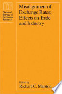 Misalignment of exchange rates effects on trade and industry /
