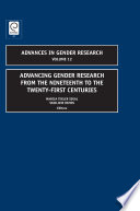 Advancing gender research from the nineteenth to the twenty-first centuries