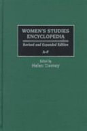 Women's studies encyclopedia