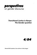 Women in politics : challenges of democratic transition in Kenya /
