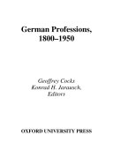 German professions, 1800-1950