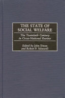 The state of social welfare the twentieth century in cross-national review /