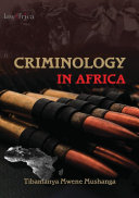 Criminology in Africa /