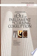 The role of parliament in curbing corruption