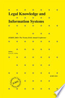 Legal knowledge and information systems : JURIX 2013 : the twenty-sixth annual conference /