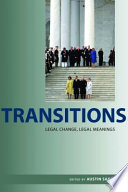 Transitions legal change, legal meanings /