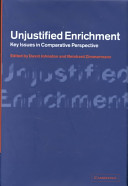Unjustified enrichment key issues in comparative perspective  /