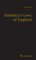 Halsbury's laws of England : 2017 consolidated tables of statutes.