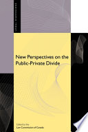 New perspectives on the public-private divide