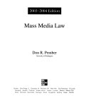 Mass media law.