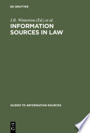 Information sources in law /