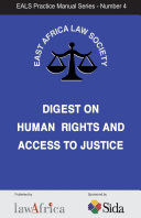 Digest on human rights and access to justice /