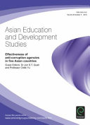 Asian Education and Development Studies.
