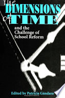 The dimensions of time and the challenge of school reform
