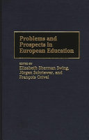 Problems and prospects in European education