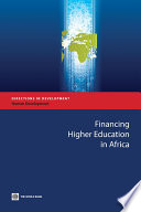 Financing higher education in Africa
